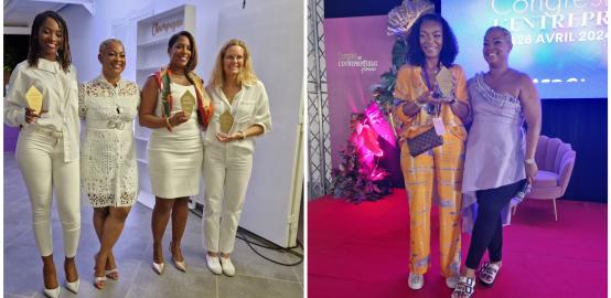 4 femmes récompensées lors de la soirée du congrès de l’entrepreneuriat au féminin